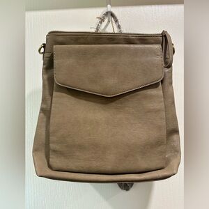 Vegan leather convertible bag